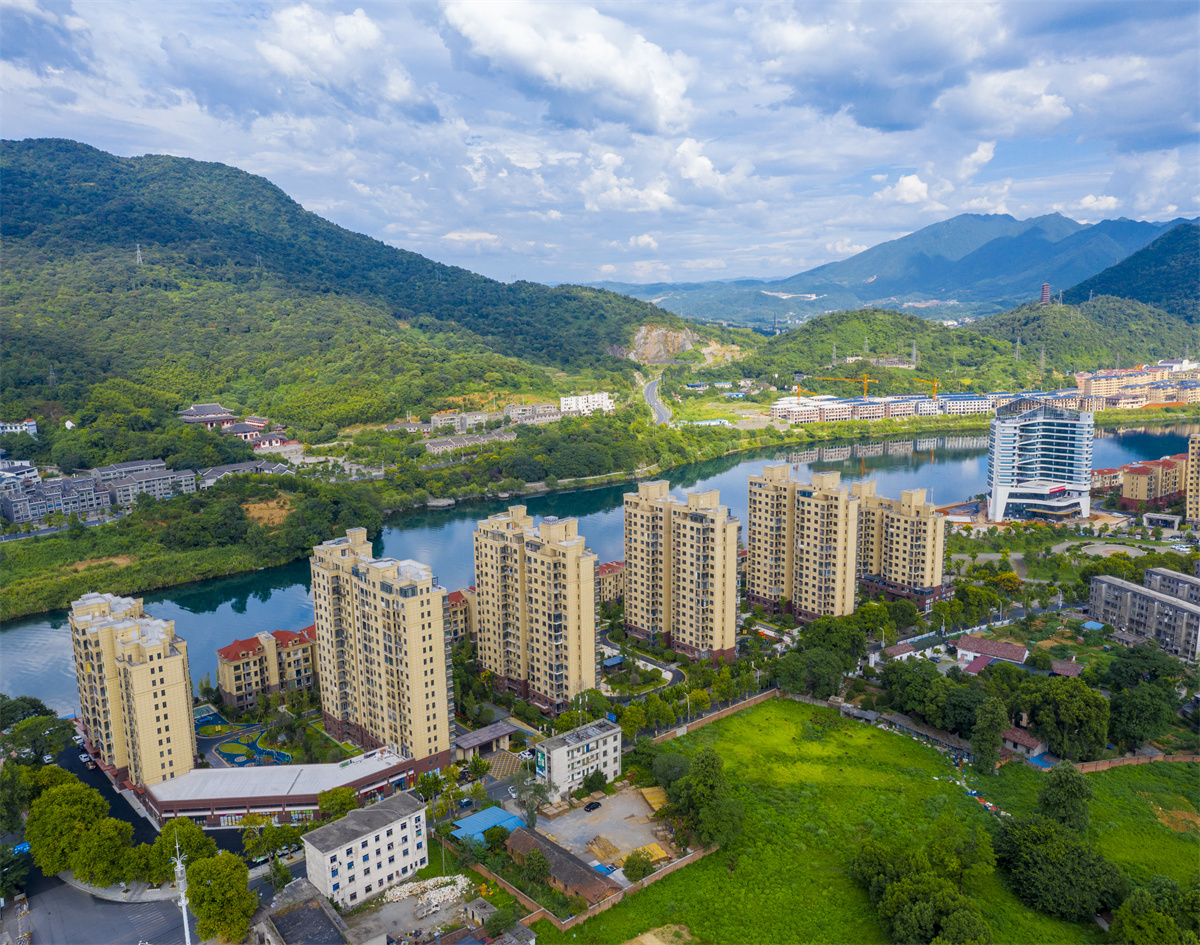 互湘·東江灣北院航拍圖